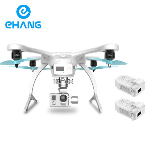 Ehang GHOSTDRONE 2.0 Aerial,GPS RC Drone Helicopter Quadcopter with 4K Sports camera,include two Batteries